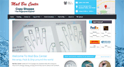 Desktop Screenshot of mailboxcenter.com