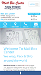 Mobile Screenshot of mailboxcenter.com